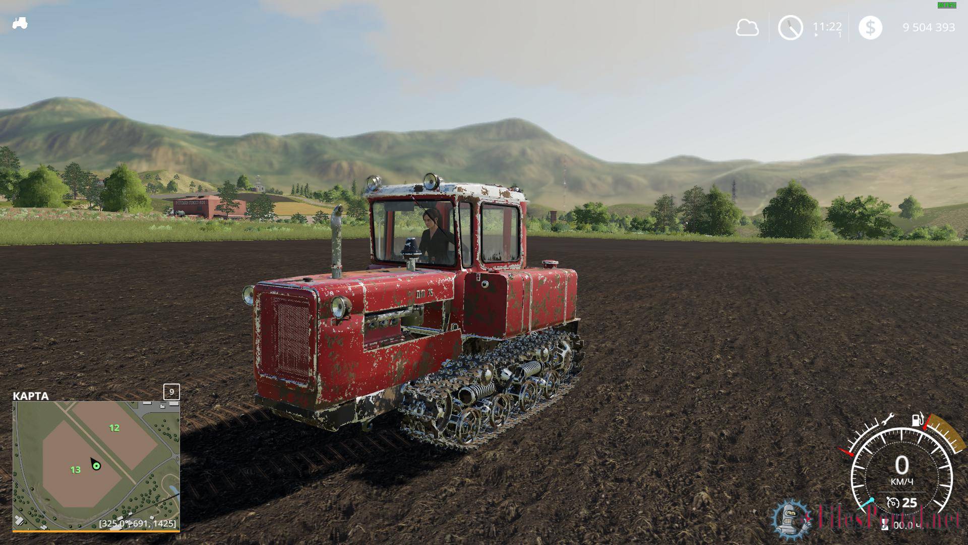Советские трактора игра. ДТ 75 для Farming Simulator 2019. ДТ 75 гусеничный FS 19. ДТ 75 для ФС 22. ДТ 75м для fs19.
