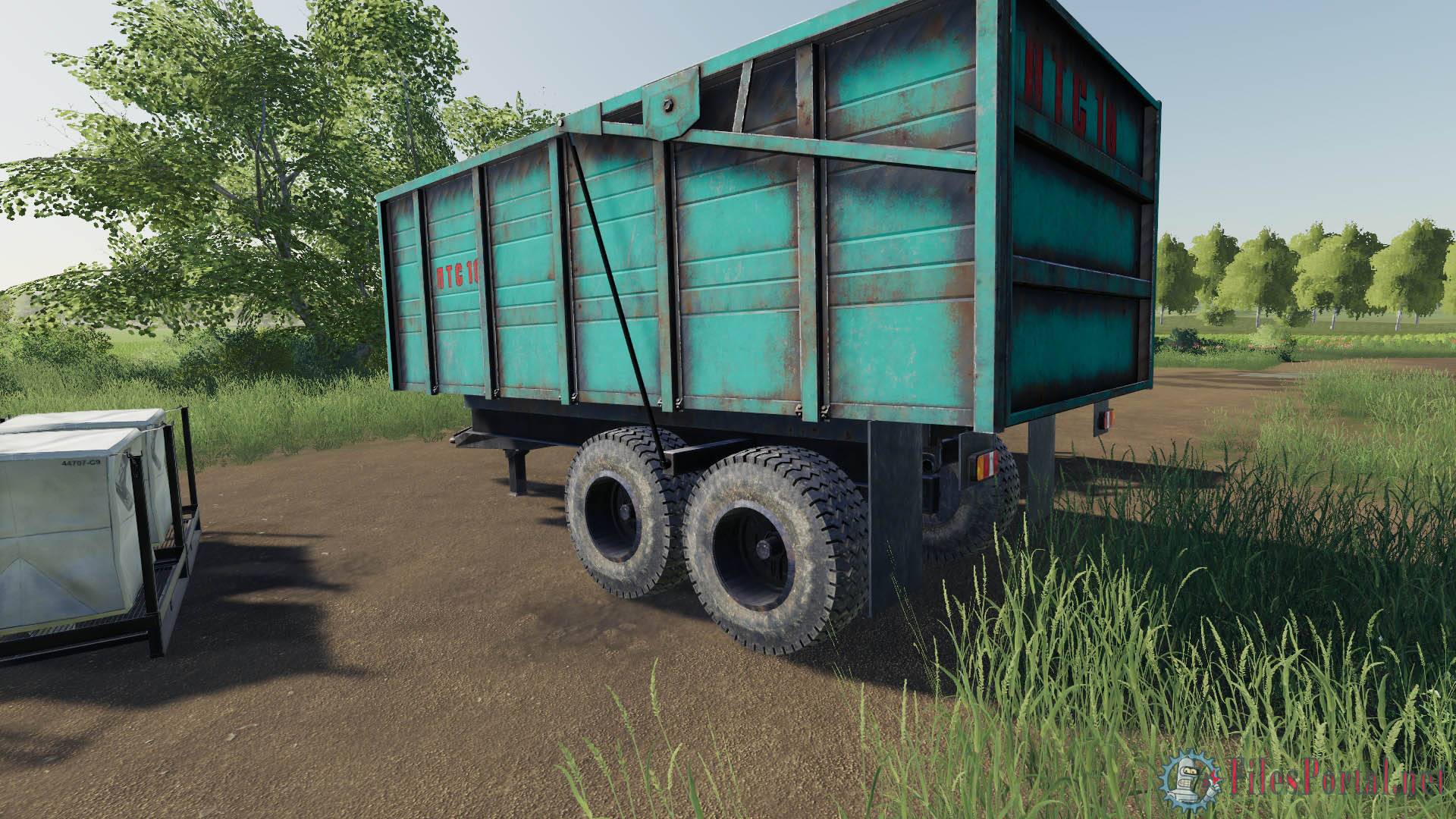 Farm trailer. ФС 19 прицеп ПТС. FS 19 ПТС 9. Прицеп ПТС для fs19. ФС 19 прицеп платформа ПТС 12.