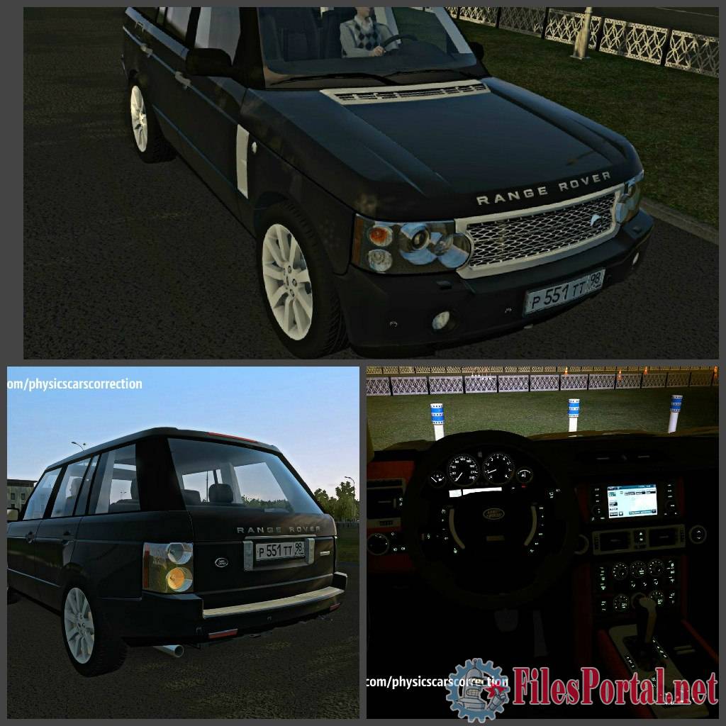 Мод ленд. FS 19 range Rover. Кар симулятор 2 Рендж Ровер. Ленд Ровер полиция для Сити кар драйвинг.